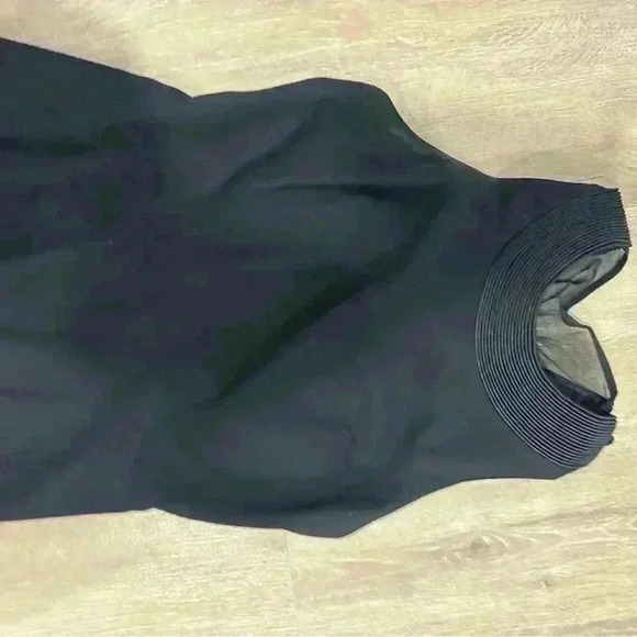 Vintage Rimini Black Slit Dress size 10 - Picture 4 of 8